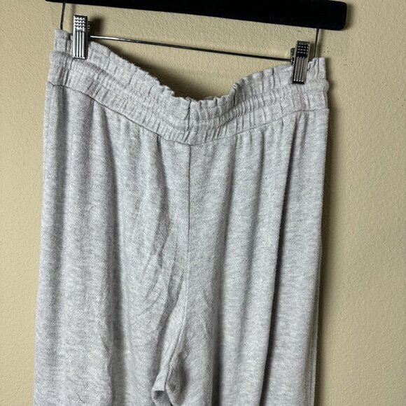 STARS ABOVE Super Soft Wide Leg Drawstring Sweatpants Size Small Grey w pockets - Picture 9 of 15